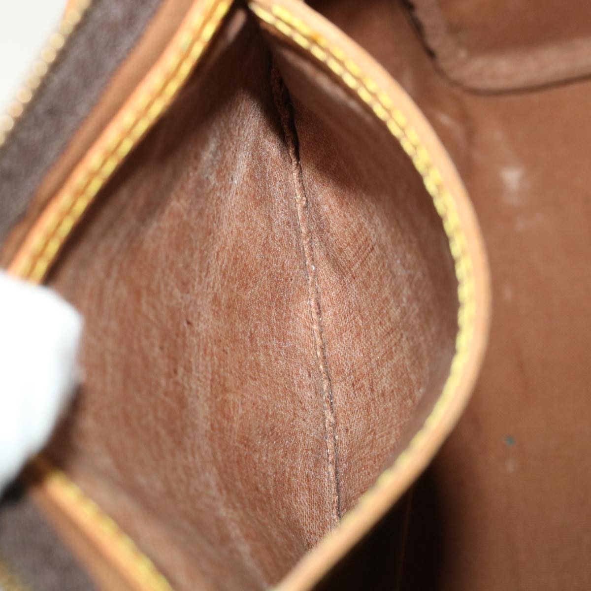 LOUIS VUITTON Monogram Speedy 35 Hand Bag M41524 LV 45801