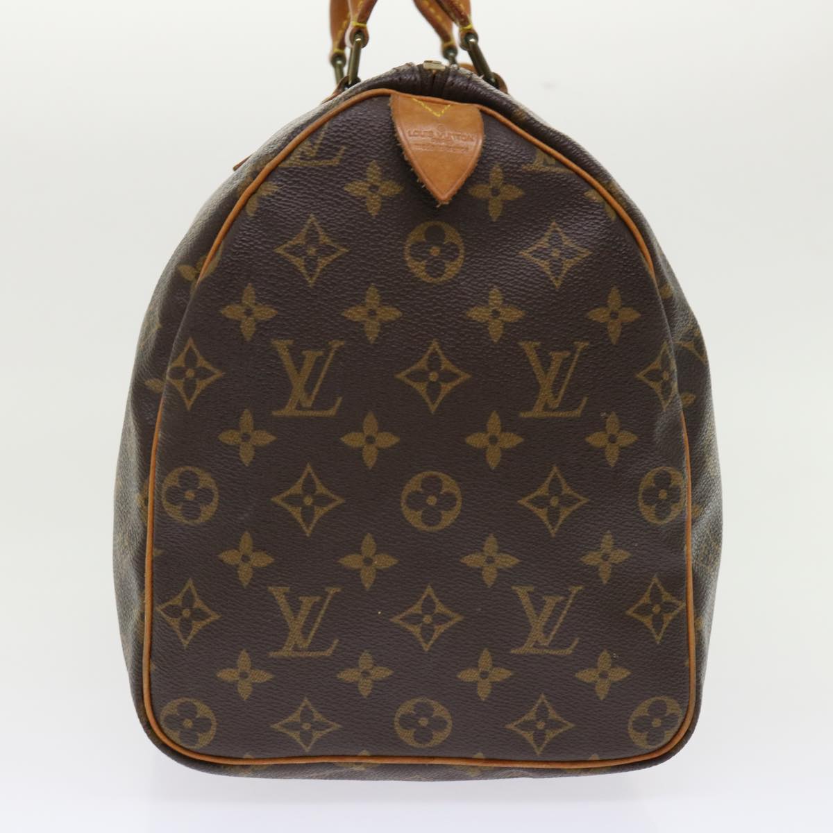 LOUIS VUITTON Monogram Speedy 35 Hand Bag M41524 LV 45801