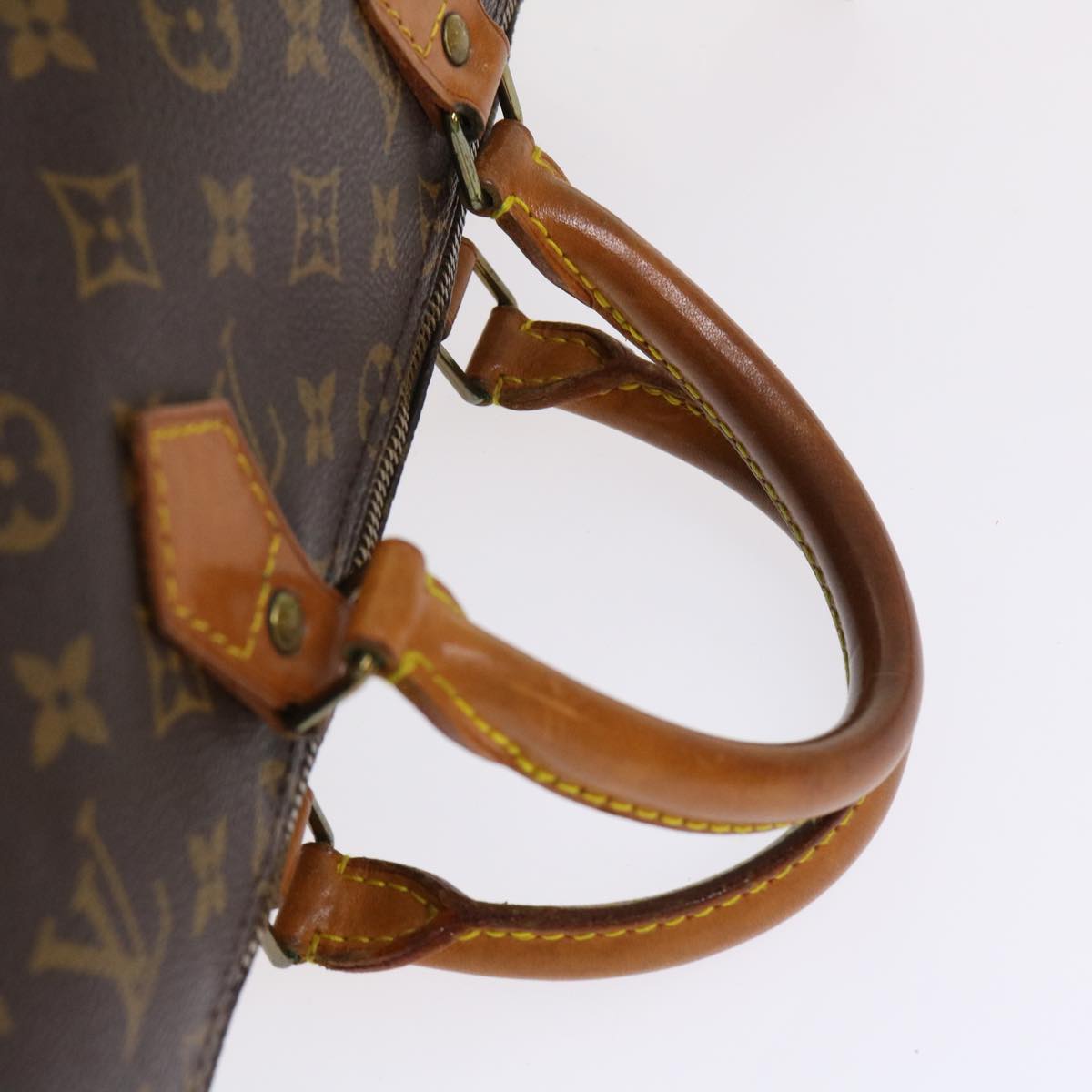LOUIS VUITTON Monogram Speedy 35 Hand Bag M41524 LV 45801