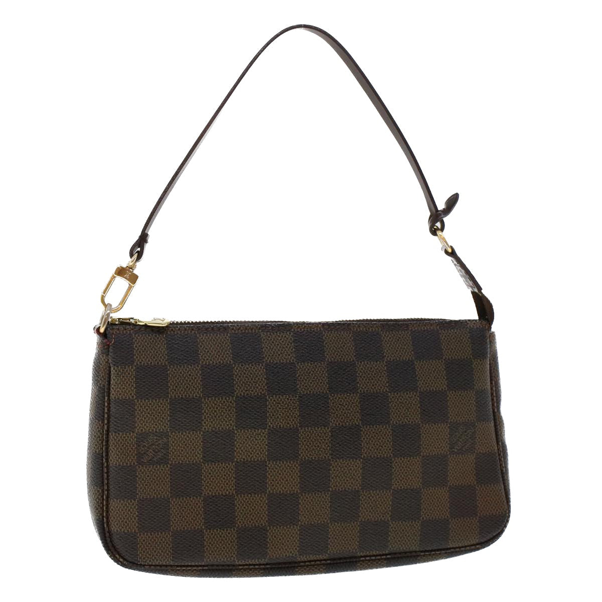 LOUIS VUITTON Damier Ebene Pochette Accessoires Pouch N41206 LV 45803