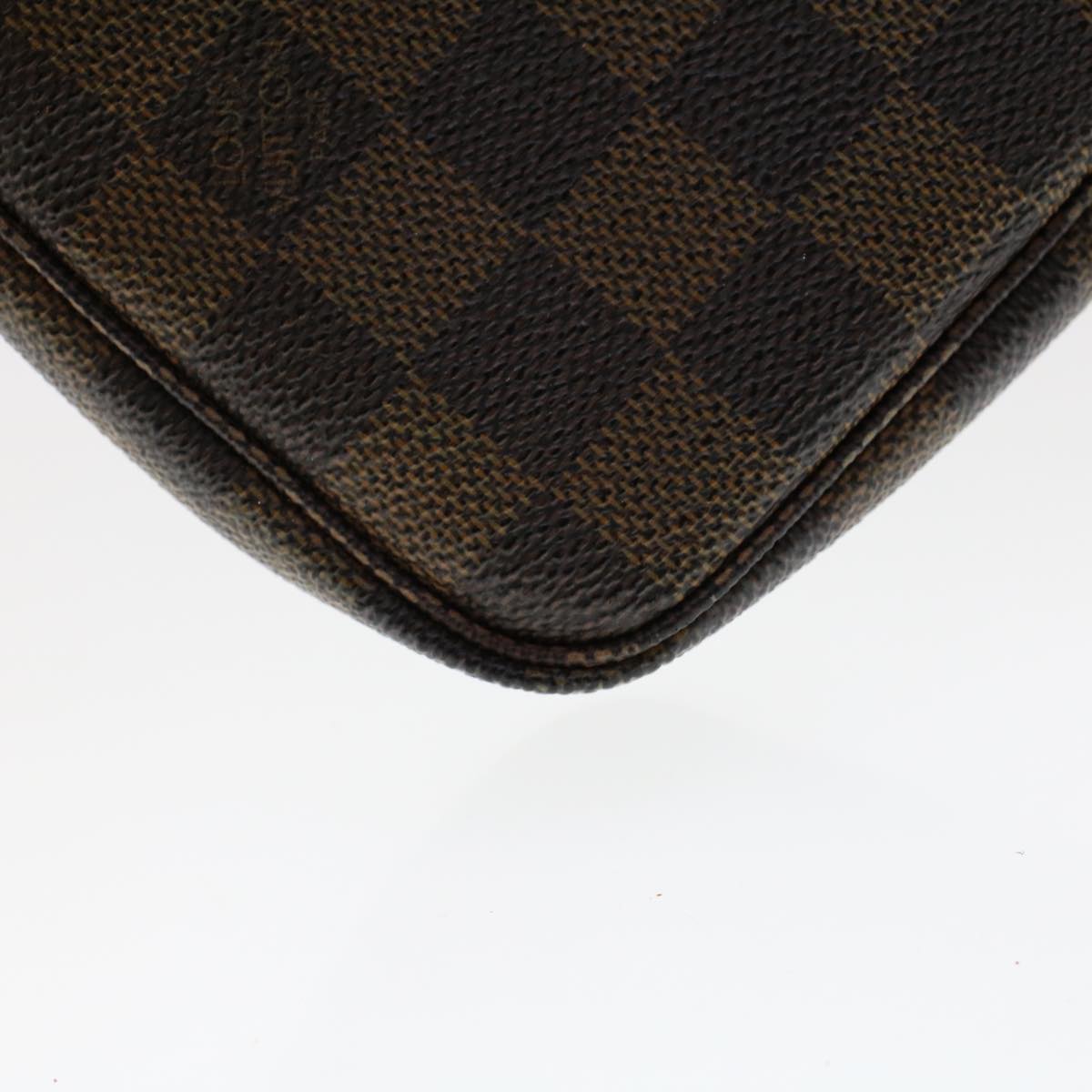 LOUIS VUITTON Damier Ebene Pochette Accessoires Pouch N41206 LV 45803