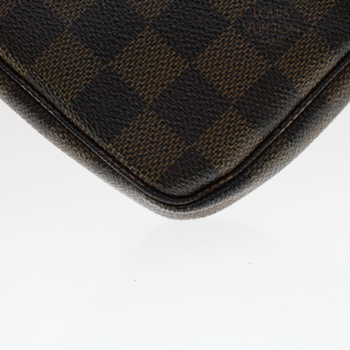 LOUIS VUITTON Damier Ebene Pochette Accessoires Pouch N41206 LV 45803
