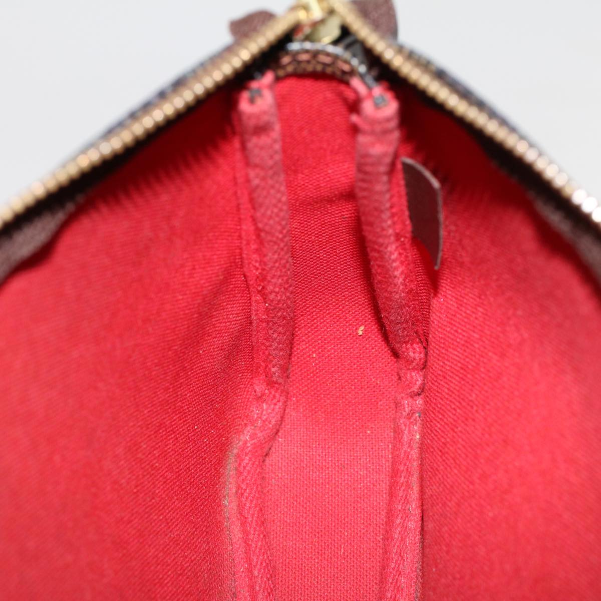 LOUIS VUITTON Damier Ebene Pochette Accessoires Pouch N41206 LV 45803