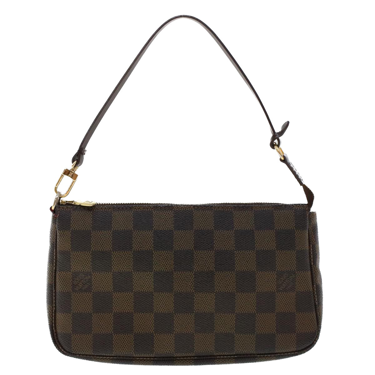 LOUIS VUITTON Damier Ebene Pochette Accessoires Pouch N41206 LV 45803