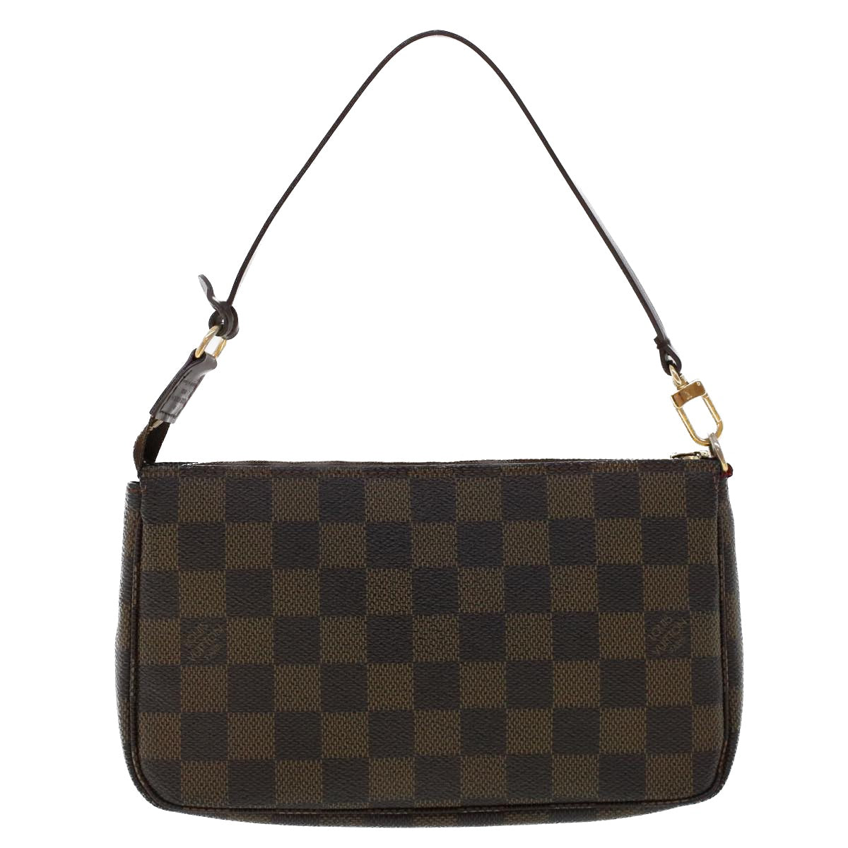 LOUIS VUITTON Damier Ebene Pochette Accessoires Pouch N41206 LV 45803
