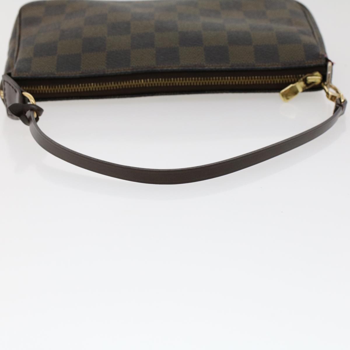 LOUIS VUITTON Damier Ebene Pochette Accessoires Pouch N41206 LV 45803