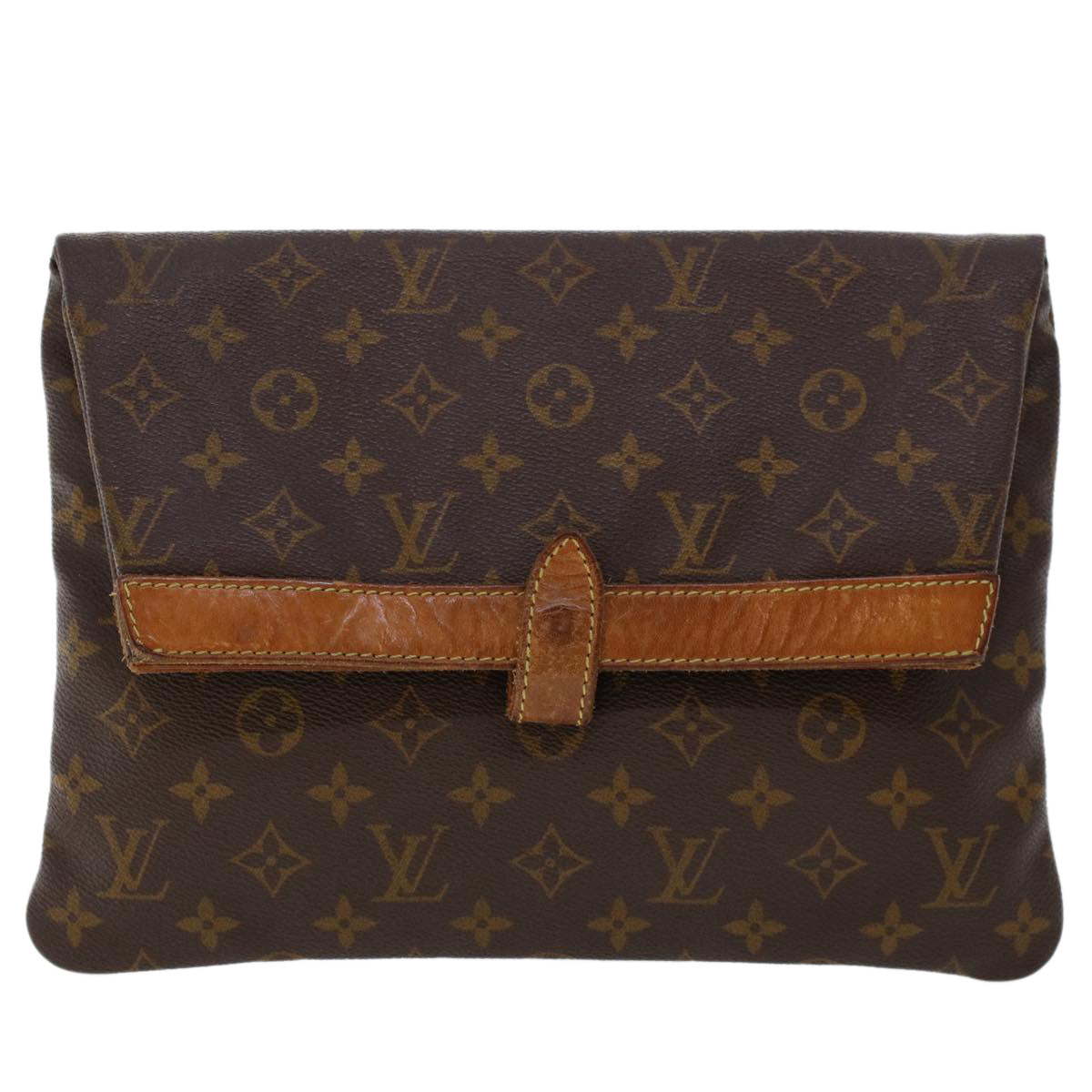 LOUIS VUITTON Monogram Pochette Priant Business Bag M51805 LV 45806
