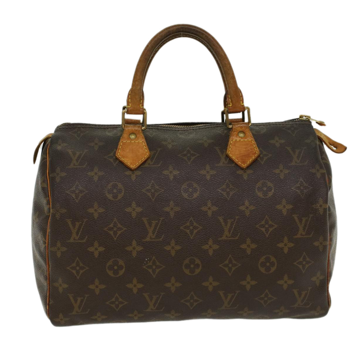 LOUIS VUITTON Monogram Speedy 30 Hand Bag M41526 LV 45818
