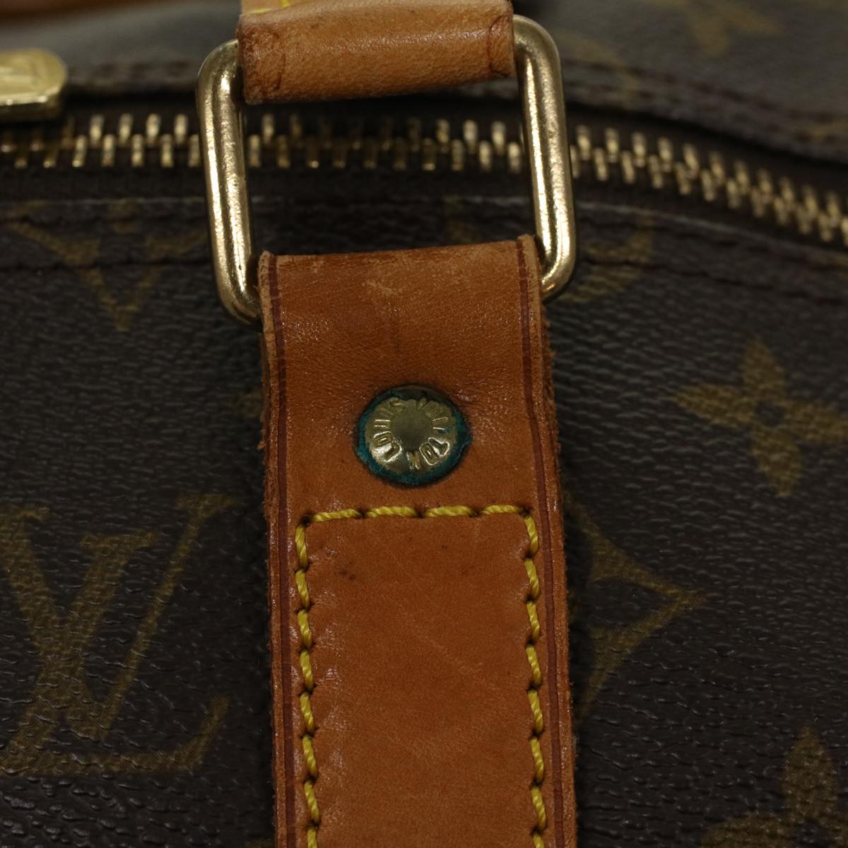 LOUIS VUITTON Monogram Keepall Bandouliere 50 Boston Bag M41416 LV 45835
