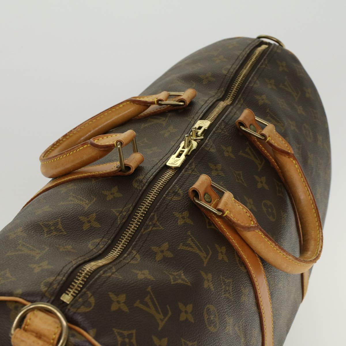 LOUIS VUITTON Monogram Keepall Bandouliere 50 Boston Bag M41416 LV 45835