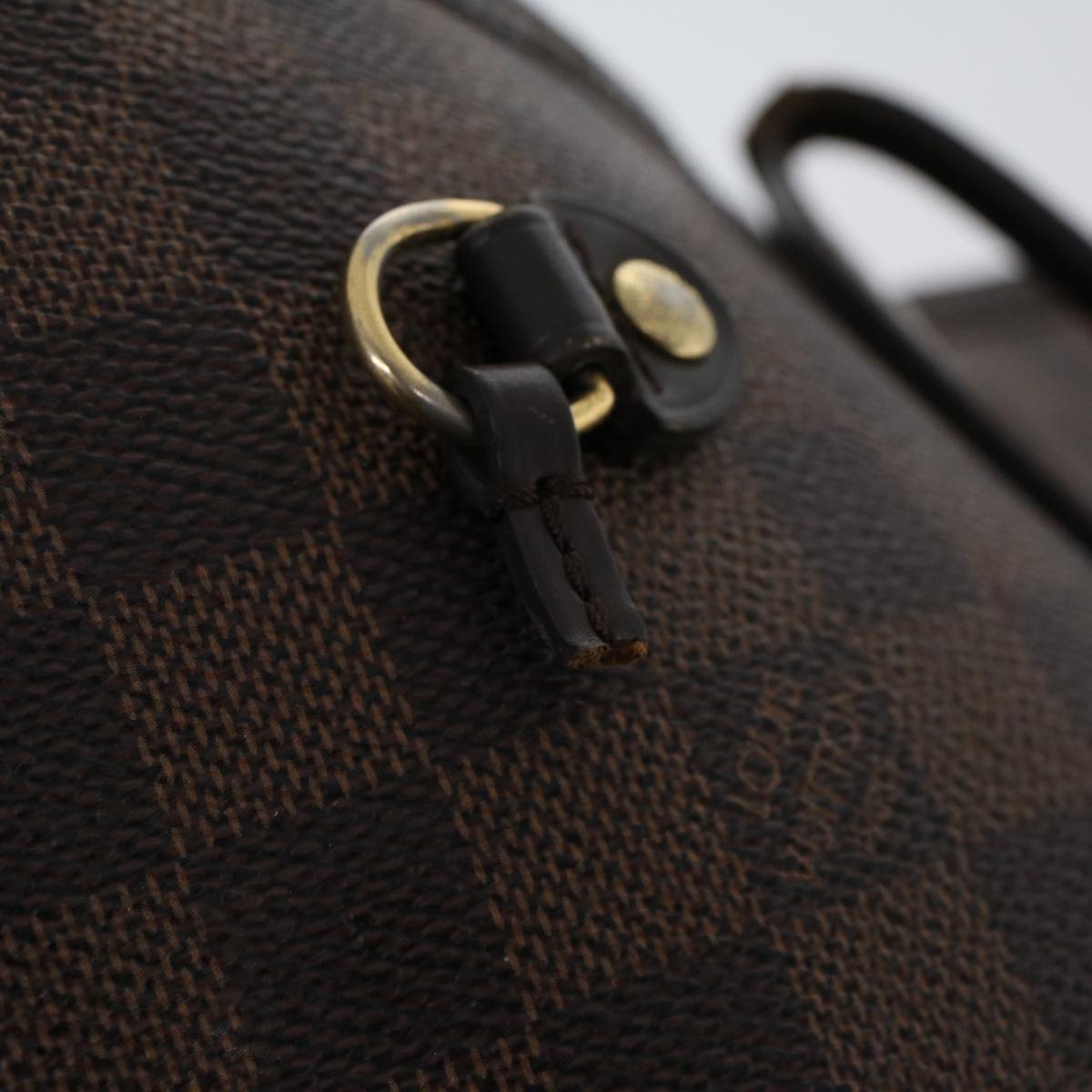 LOUIS VUITTON Damier Ebene Neverfull MM Tote Bag N51105 LV 46006