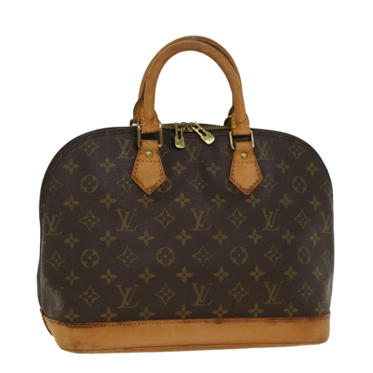LOUIS VUITTON Monogram Alma Hand Bag M51130 LV 46007