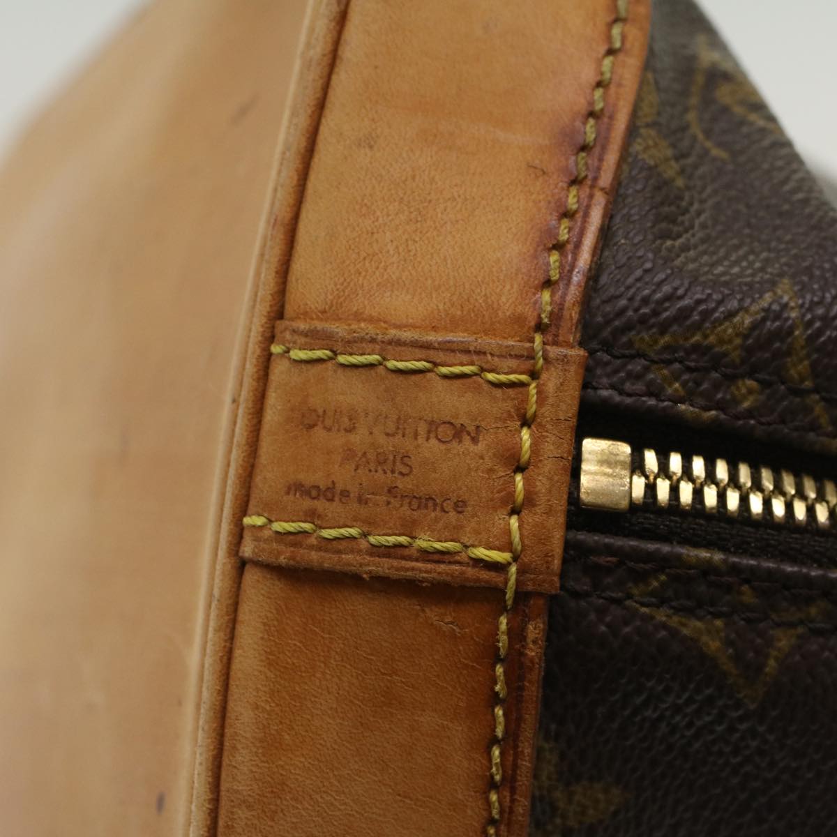 LOUIS VUITTON Monogram Alma Hand Bag M51130 LV 46007