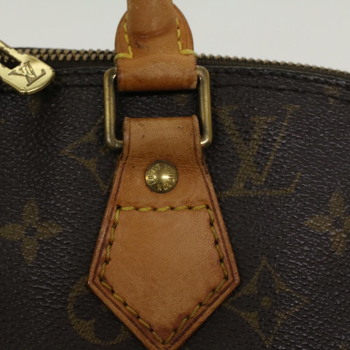 LOUIS VUITTON Monogram Alma Hand Bag M51130 LV 46007