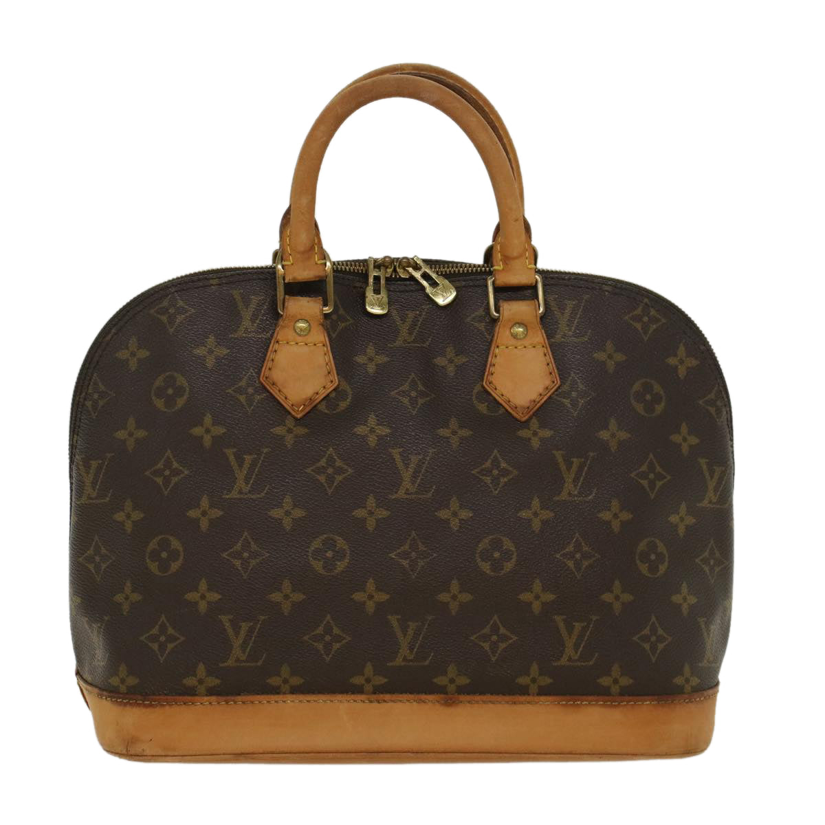 LOUIS VUITTON Monogram Alma Hand Bag M51130 LV 46007