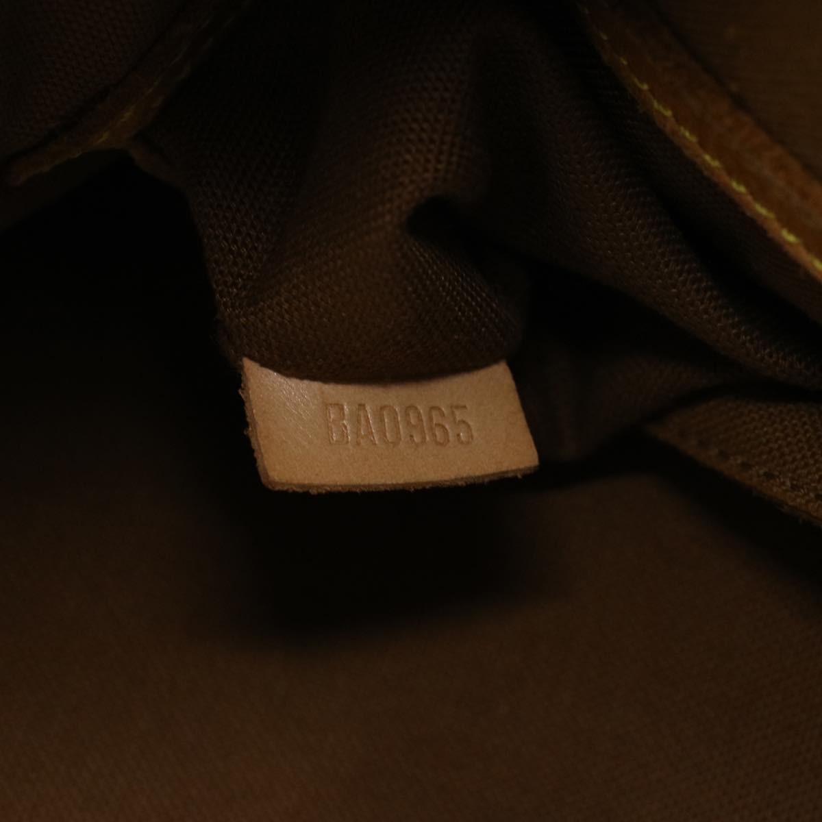 LOUIS VUITTON Monogram Alma Hand Bag M51130 LV 46007