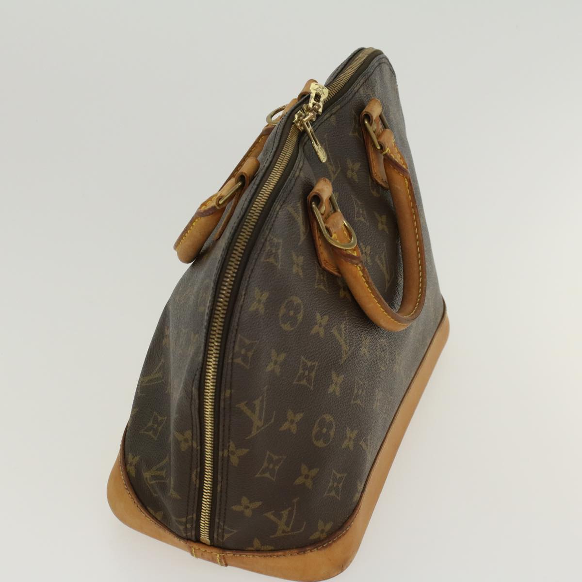 LOUIS VUITTON Monogram Alma Hand Bag M51130 LV 46007