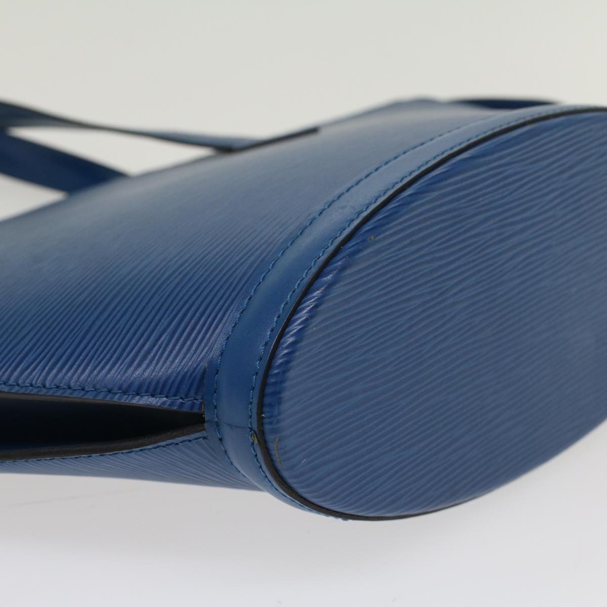 LOUIS VUITTON Epi Saint Jacques Hand Bag Blue M52265 LV 46010