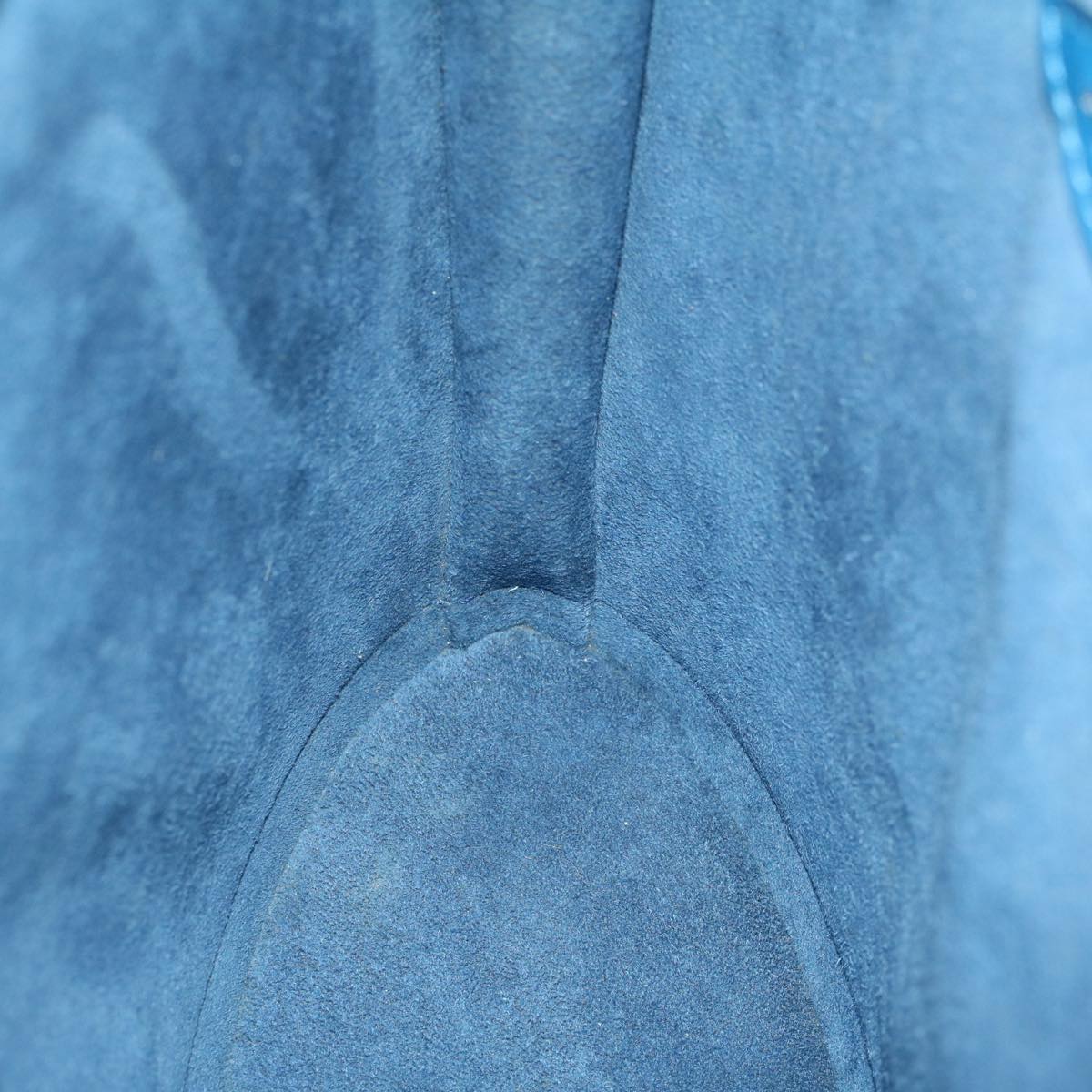 LOUIS VUITTON Epi Saint Jacques Hand Bag Blue M52265 LV 46010