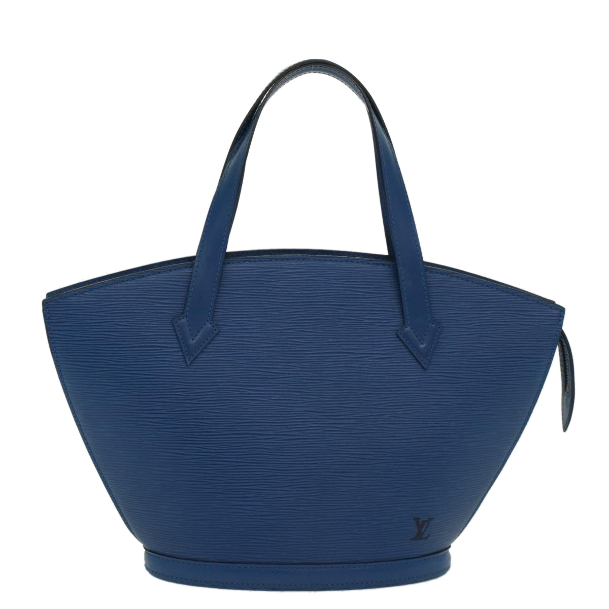LOUIS VUITTON Epi Saint Jacques Hand Bag Blue M52265 LV 46010