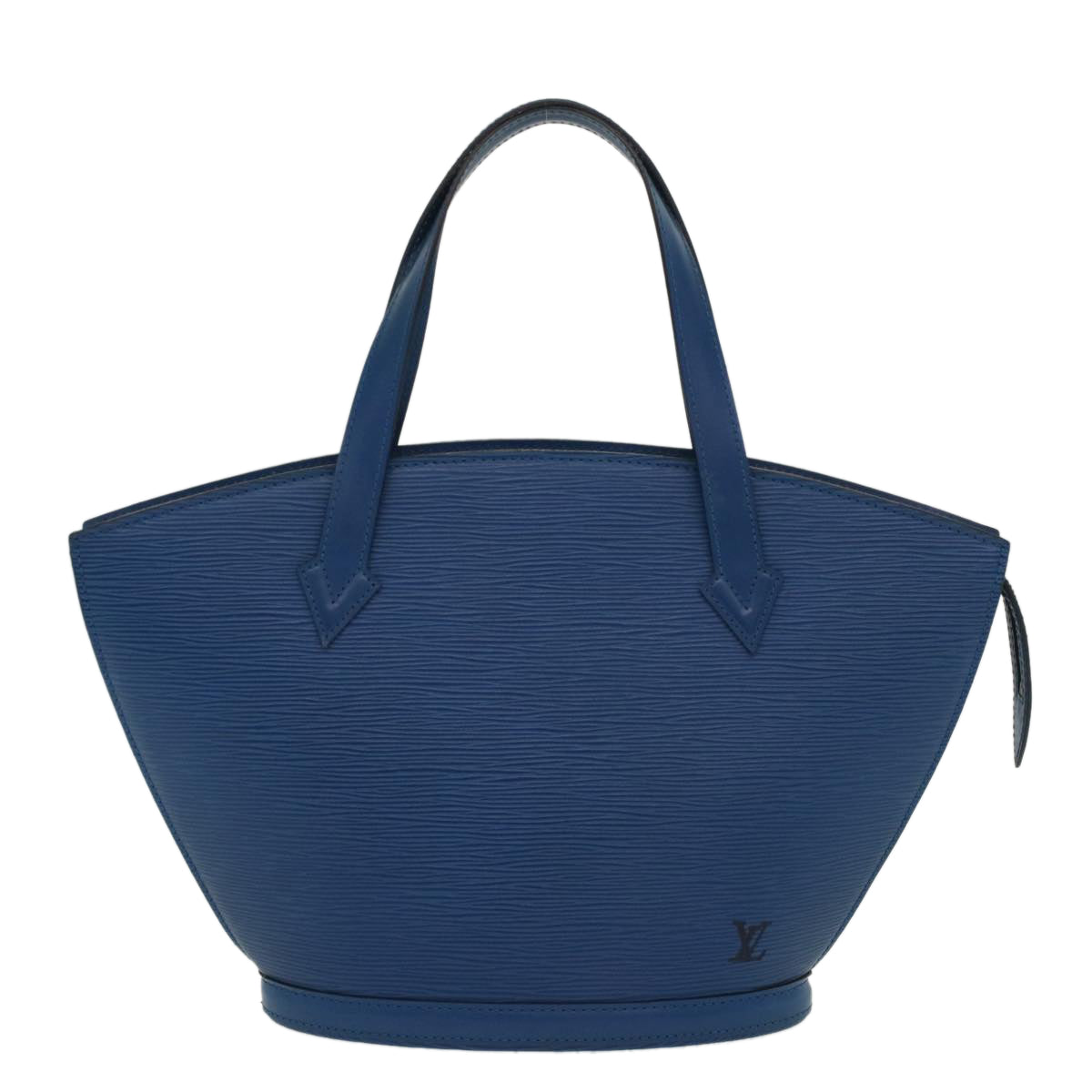 LOUIS VUITTON Epi Saint Jacques Hand Bag Blue M52265 LV 46010