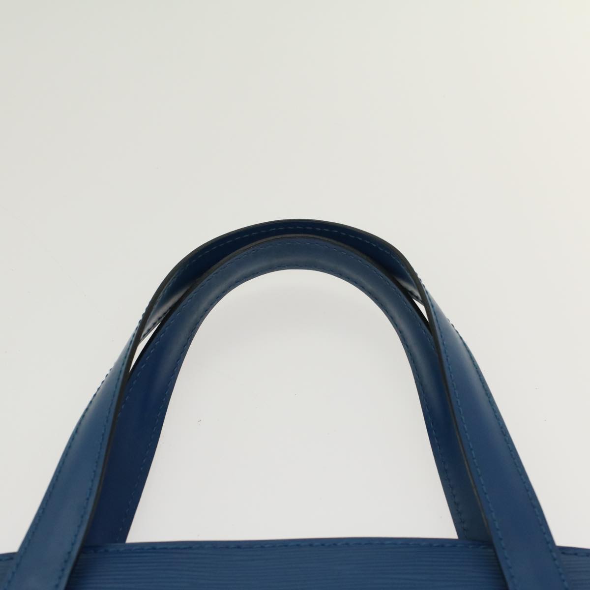 LOUIS VUITTON Epi Saint Jacques Hand Bag Blue M52265 LV 46010