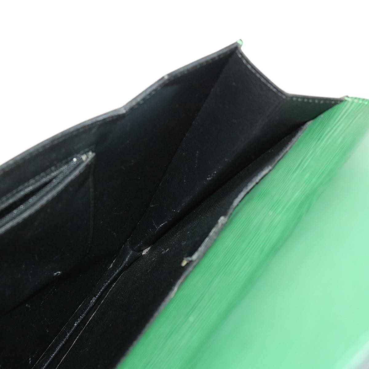 LOUIS VUITTON Epi Porte Documents Bandouliere Briefcase Green M54464 46011