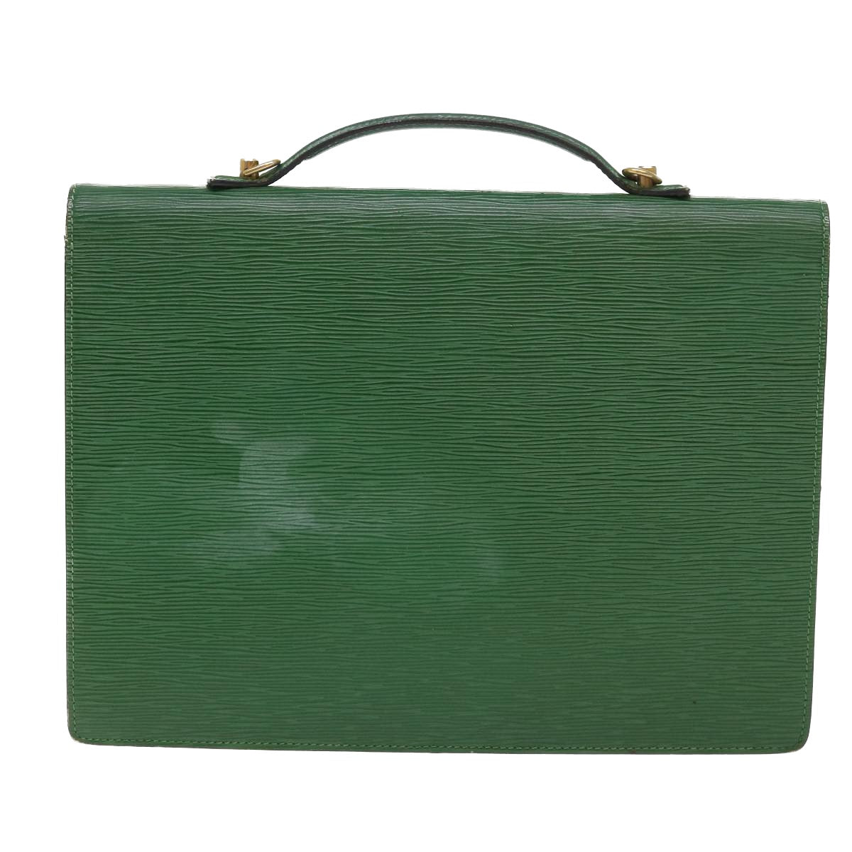 LOUIS VUITTON Epi Porte Documents Bandouliere Briefcase Green M54464 46011
