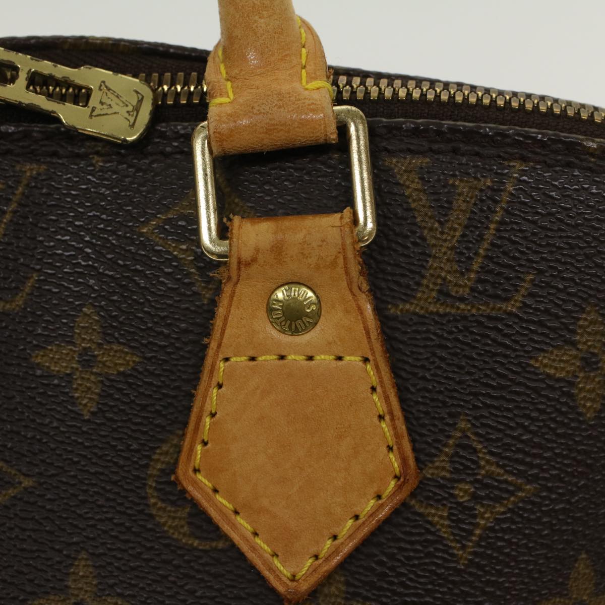 LOUIS VUITTON Monogram Alma Hand Bag M51130 LV 46020