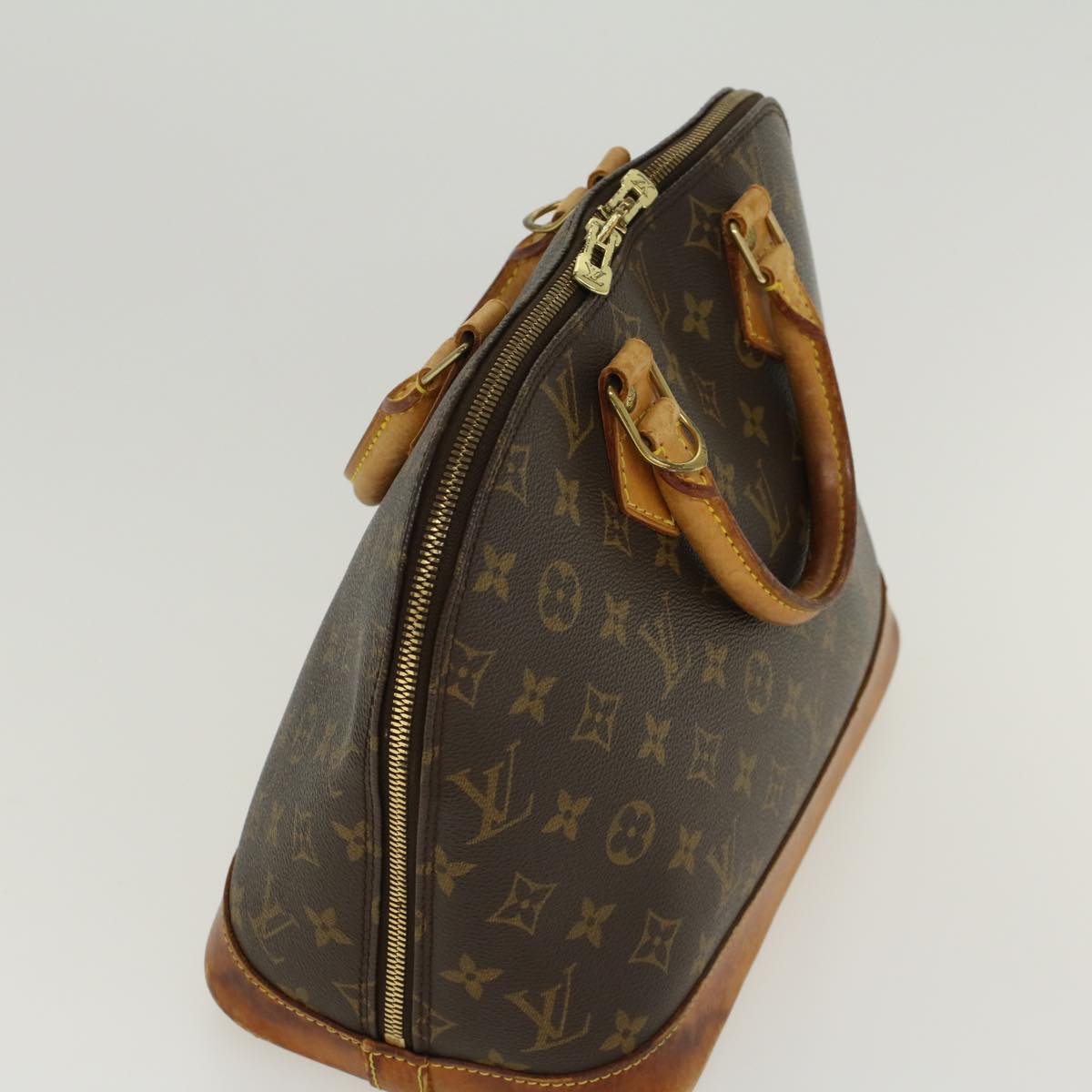 LOUIS VUITTON Monogram Alma Hand Bag M51130 LV 46020