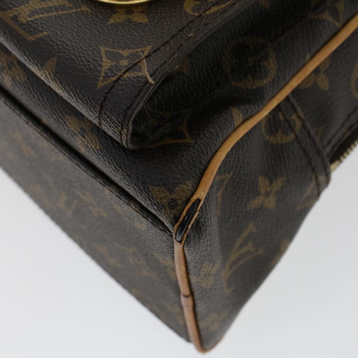 LOUIS VUITTON Monogram Manhattan PM Hand Bag M40026 LV 46035