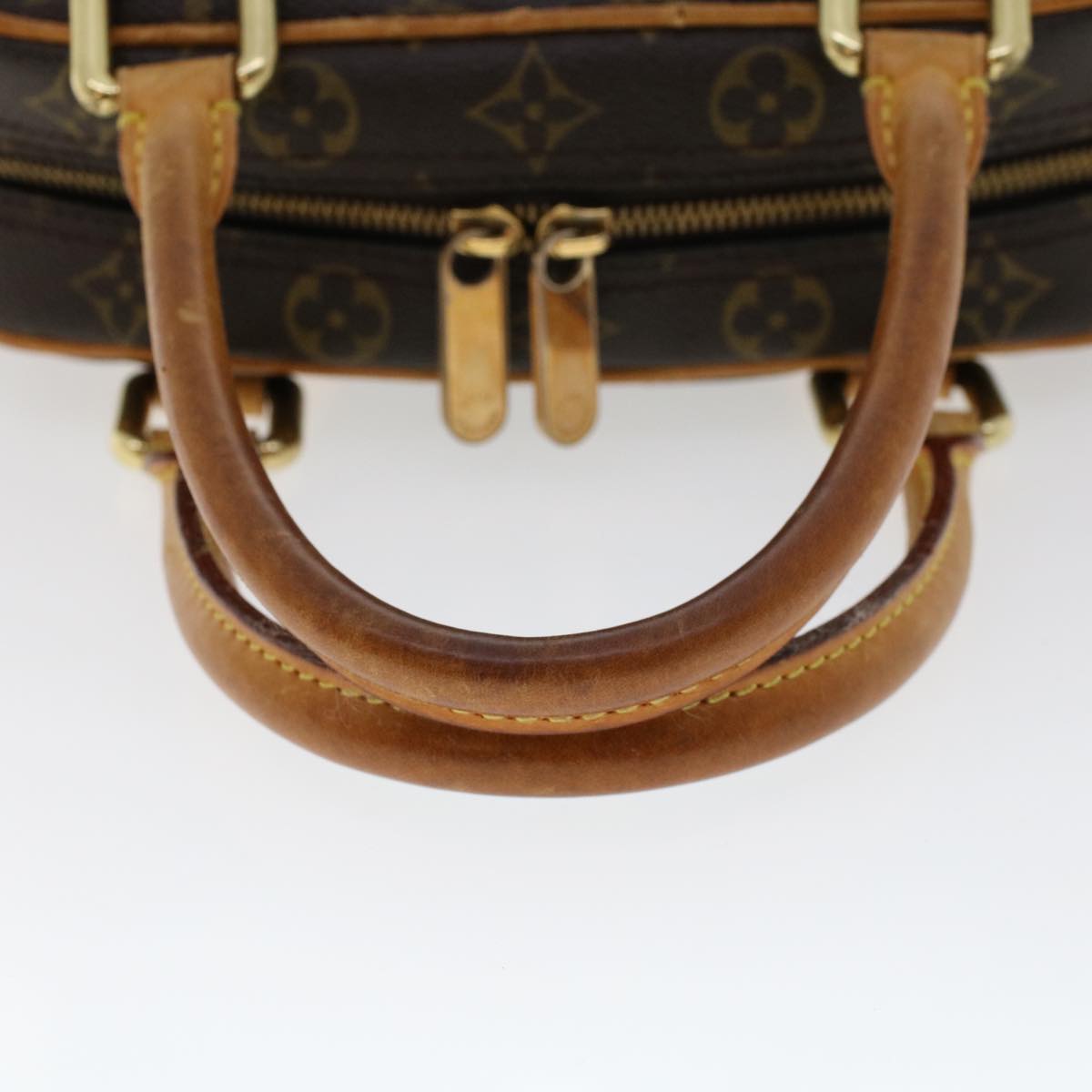 LOUIS VUITTON Monogram Manhattan PM Hand Bag M40026 LV 46035