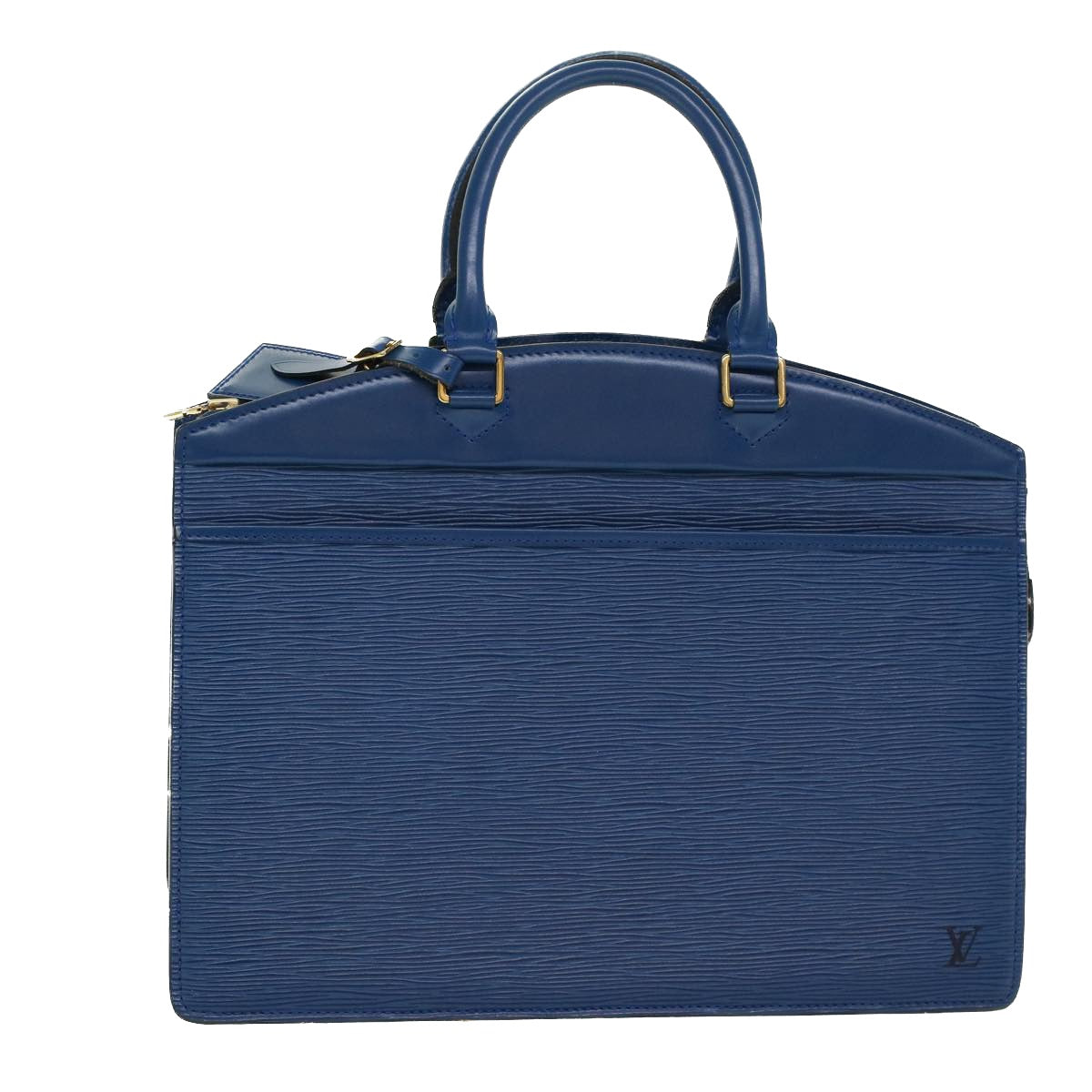 LOUIS VUITTON Epi Riviera Hand Bag Blue M48185 LV 46040