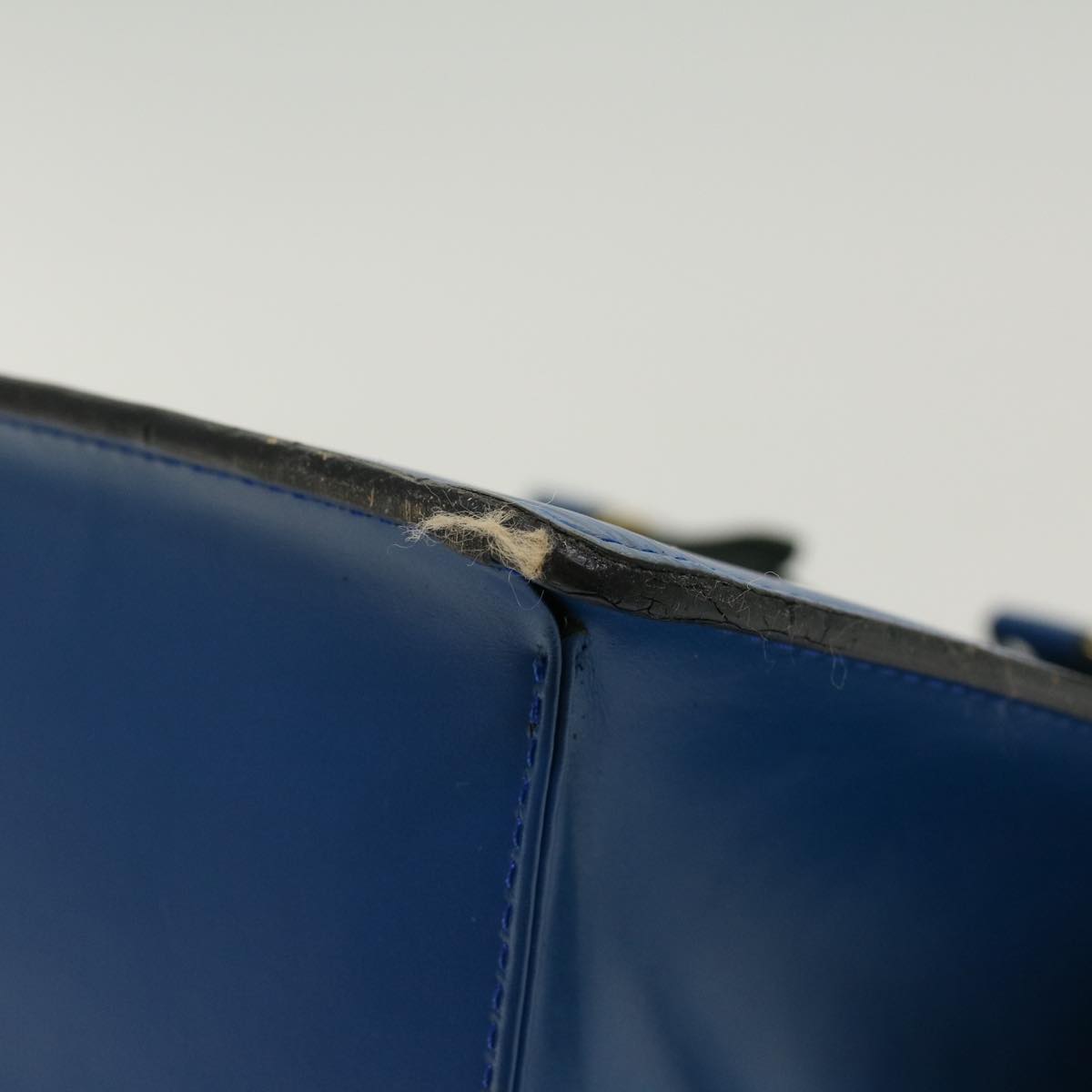 LOUIS VUITTON Epi Riviera Hand Bag Blue M48185 LV 46040