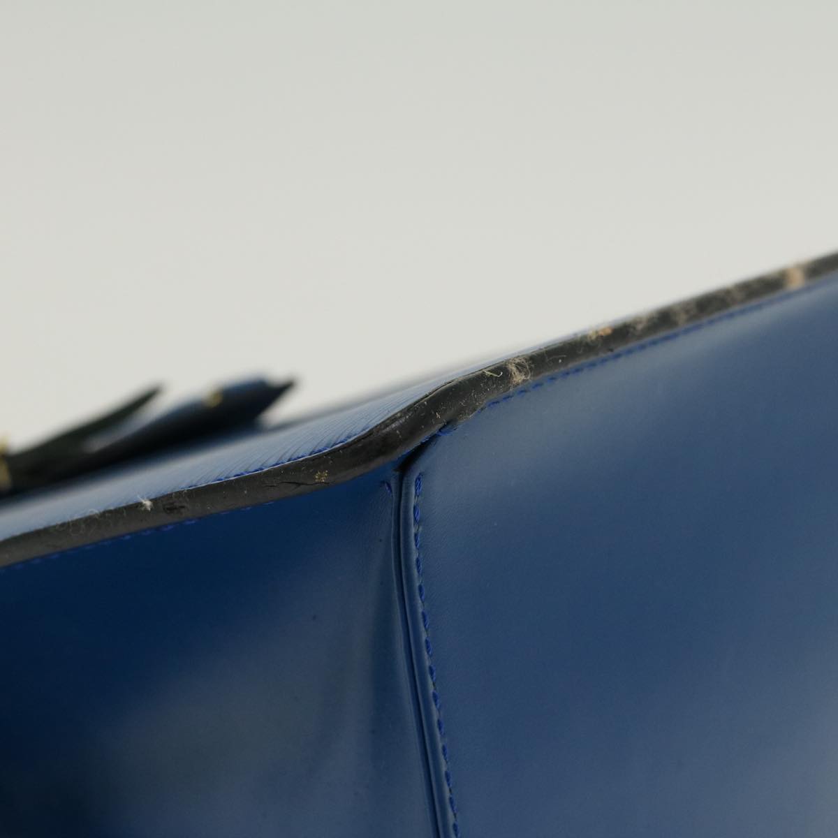 LOUIS VUITTON Epi Riviera Hand Bag Blue M48185 LV 46040