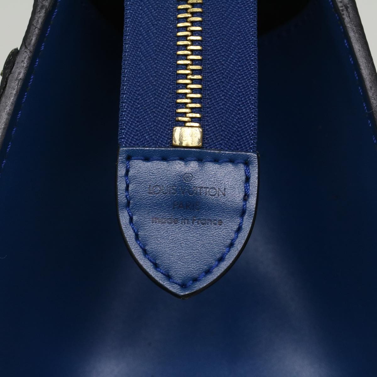 LOUIS VUITTON Epi Riviera Hand Bag Blue M48185 LV 46040