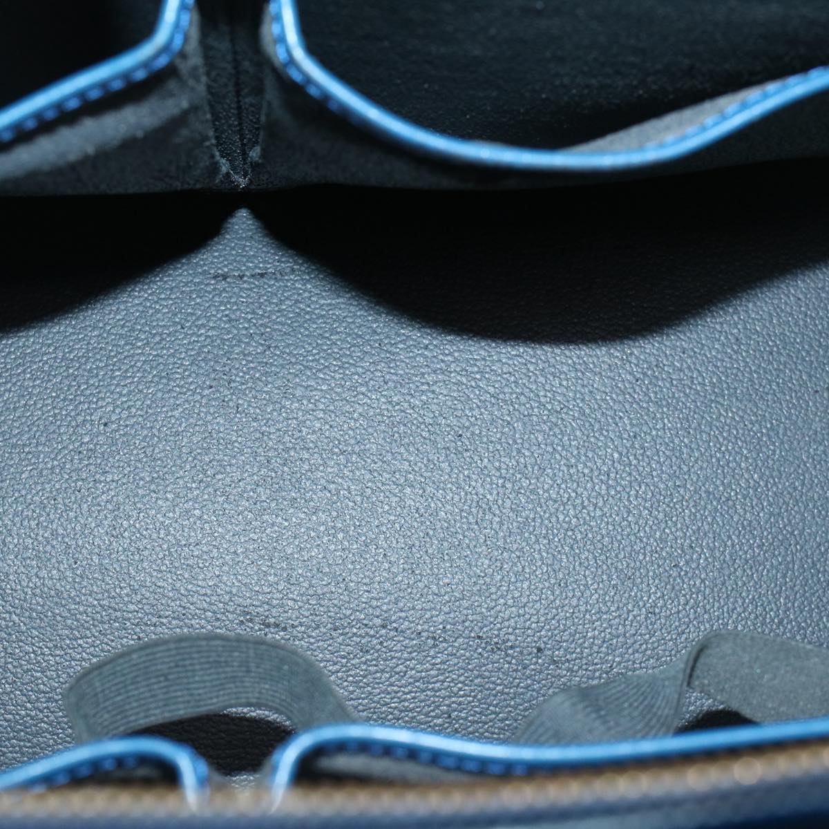 LOUIS VUITTON Epi Riviera Hand Bag Blue M48185 LV 46040