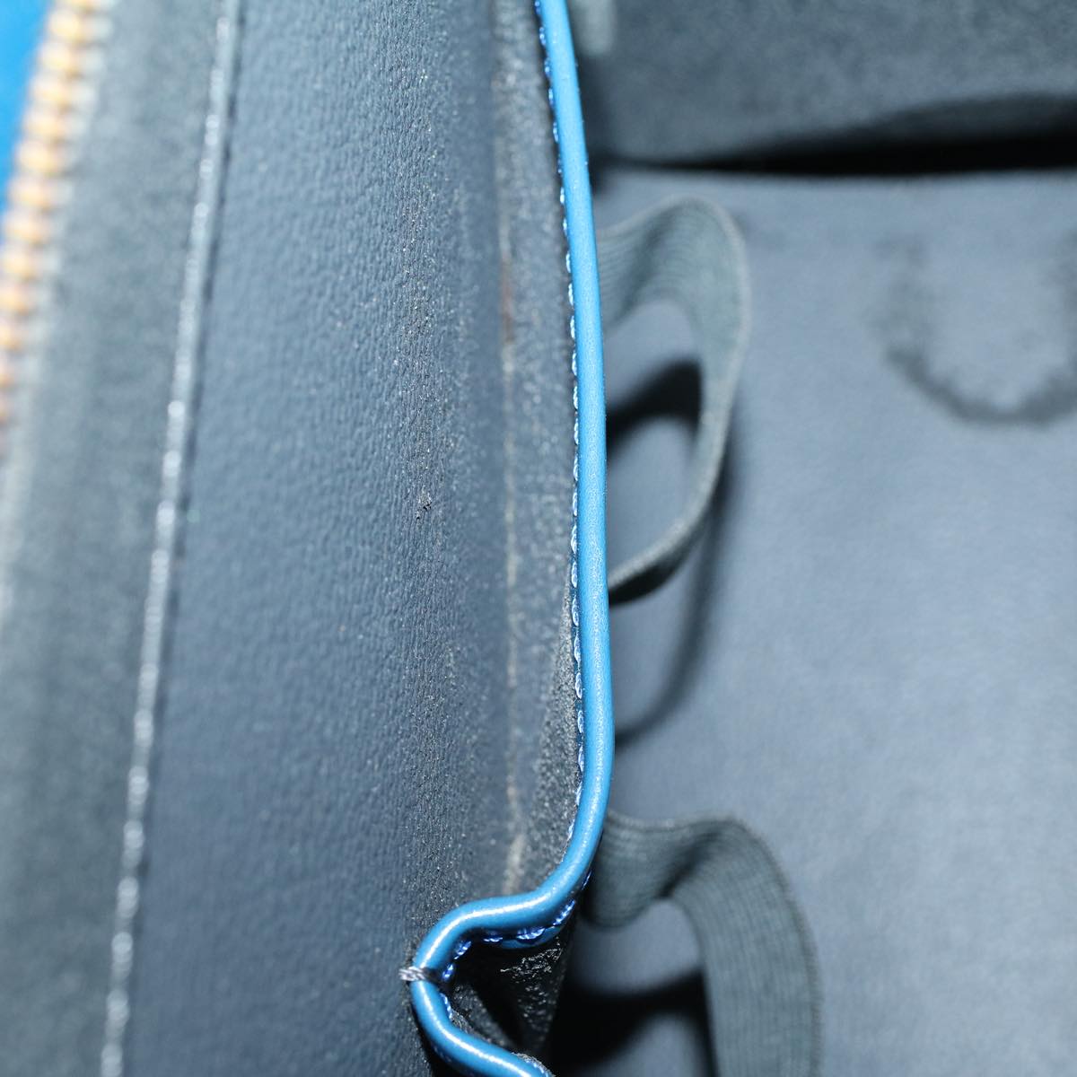 LOUIS VUITTON Epi Riviera Hand Bag Blue M48185 LV 46040