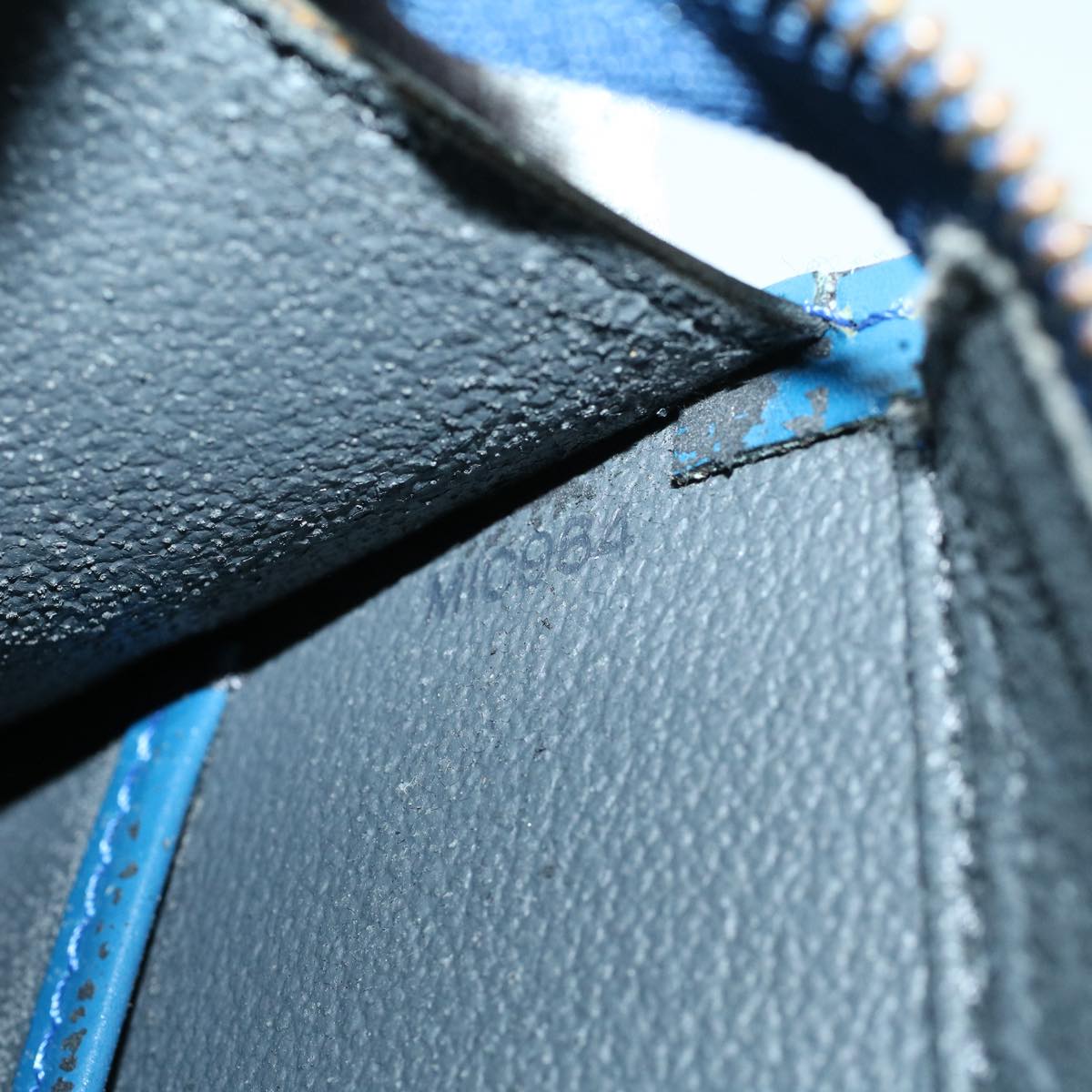LOUIS VUITTON Epi Riviera Hand Bag Blue M48185 LV 46040