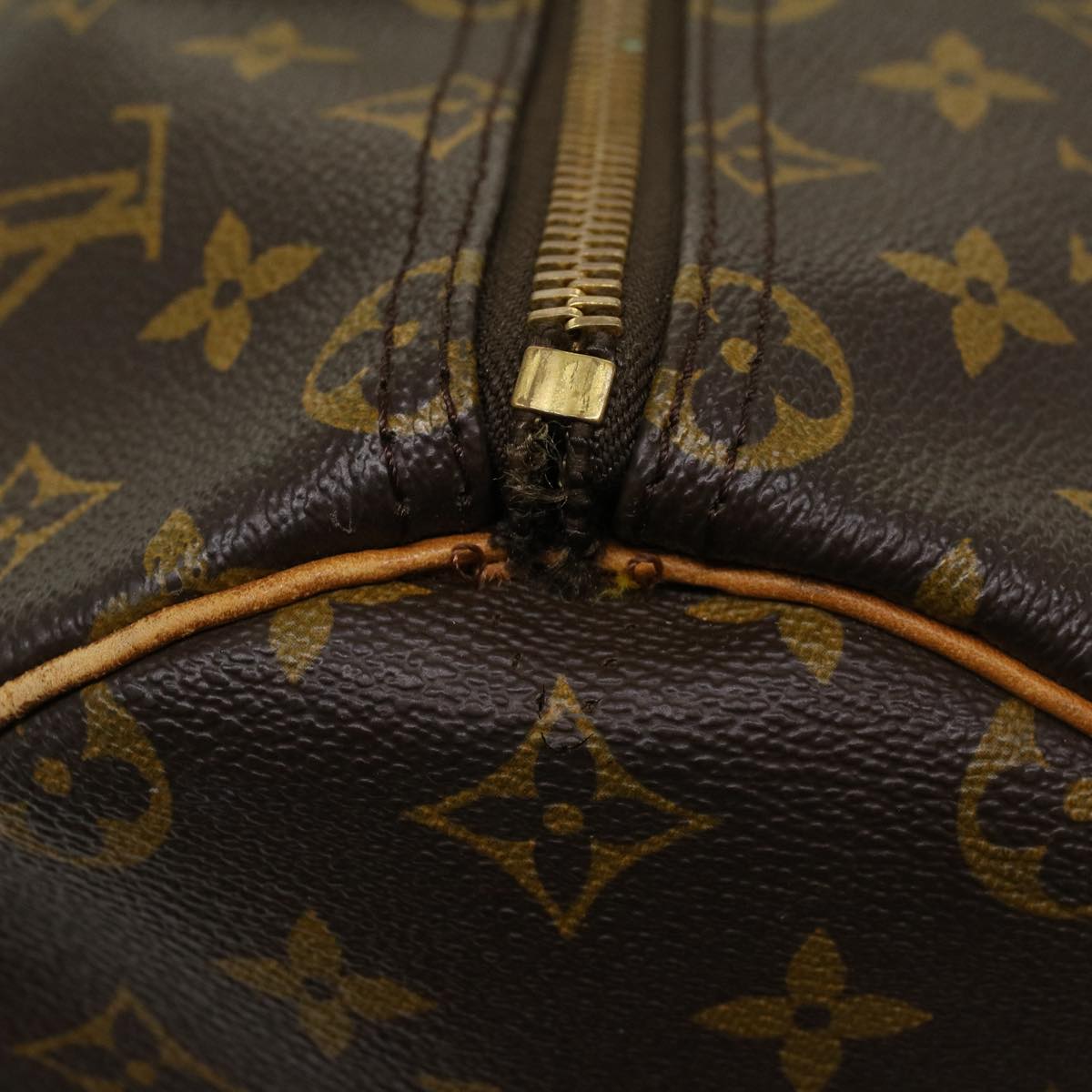 LOUIS VUITTON Monogram Keepall 50 Boston Bag M41426 LV 46042