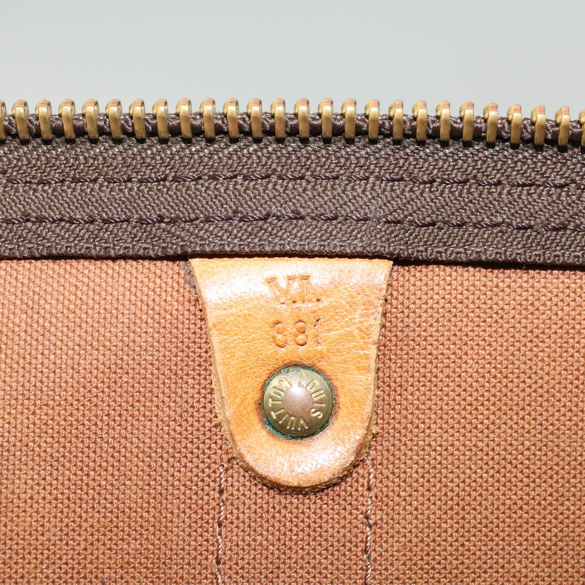 LOUIS VUITTON Monogram Keepall 50 Boston Bag M41426 LV 46042