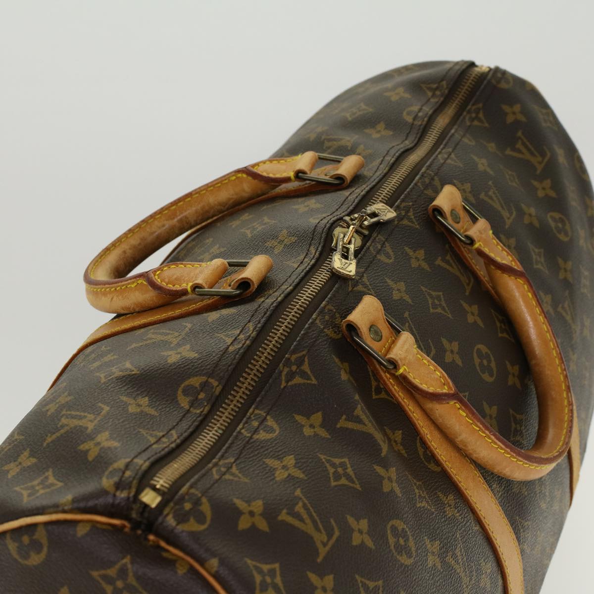 LOUIS VUITTON Monogram Keepall 50 Boston Bag M41426 LV 46042