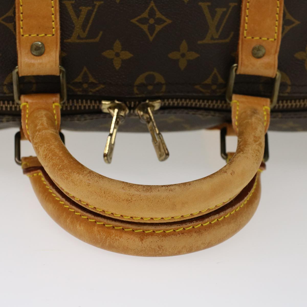 LOUIS VUITTON Monogram Keepall 50 Boston Bag M41426 LV 46042