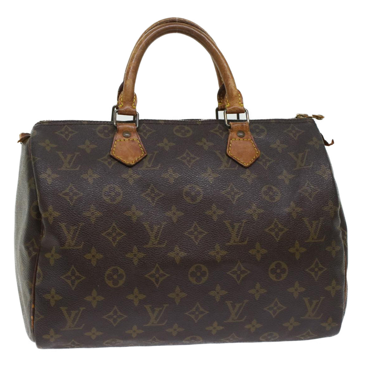 LOUIS VUITTON Monogram Speedy 30 Hand Bag M41526 LV 46045
