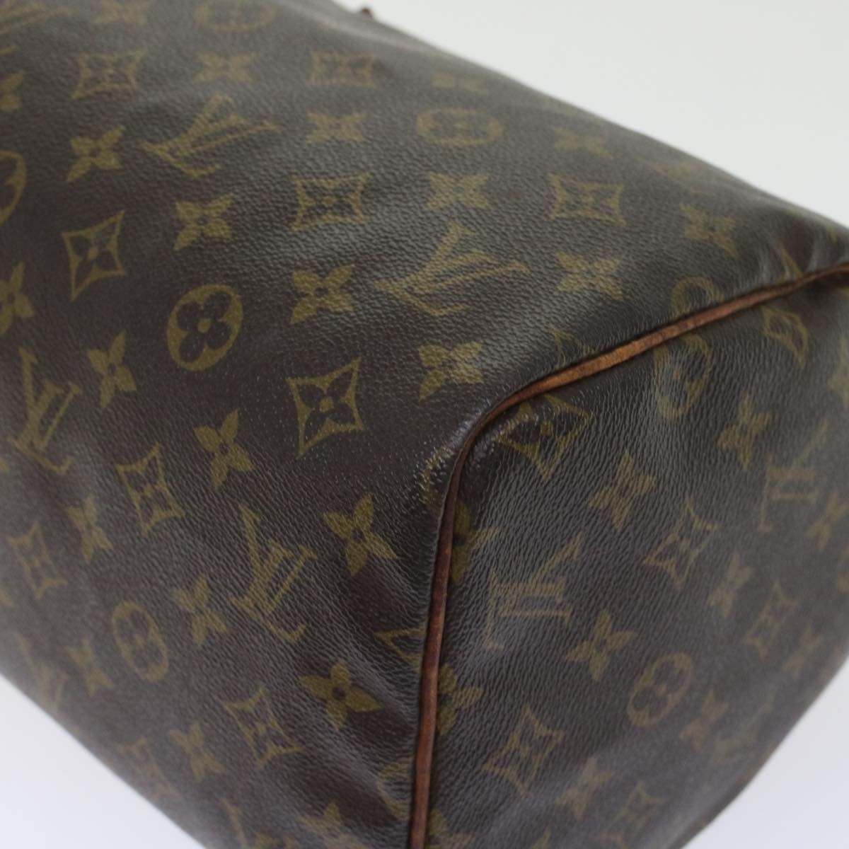 LOUIS VUITTON Monogram Speedy 30 Hand Bag M41526 LV 46045