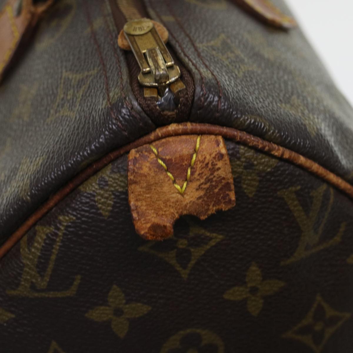 LOUIS VUITTON Monogram Speedy 30 Hand Bag M41526 LV 46045