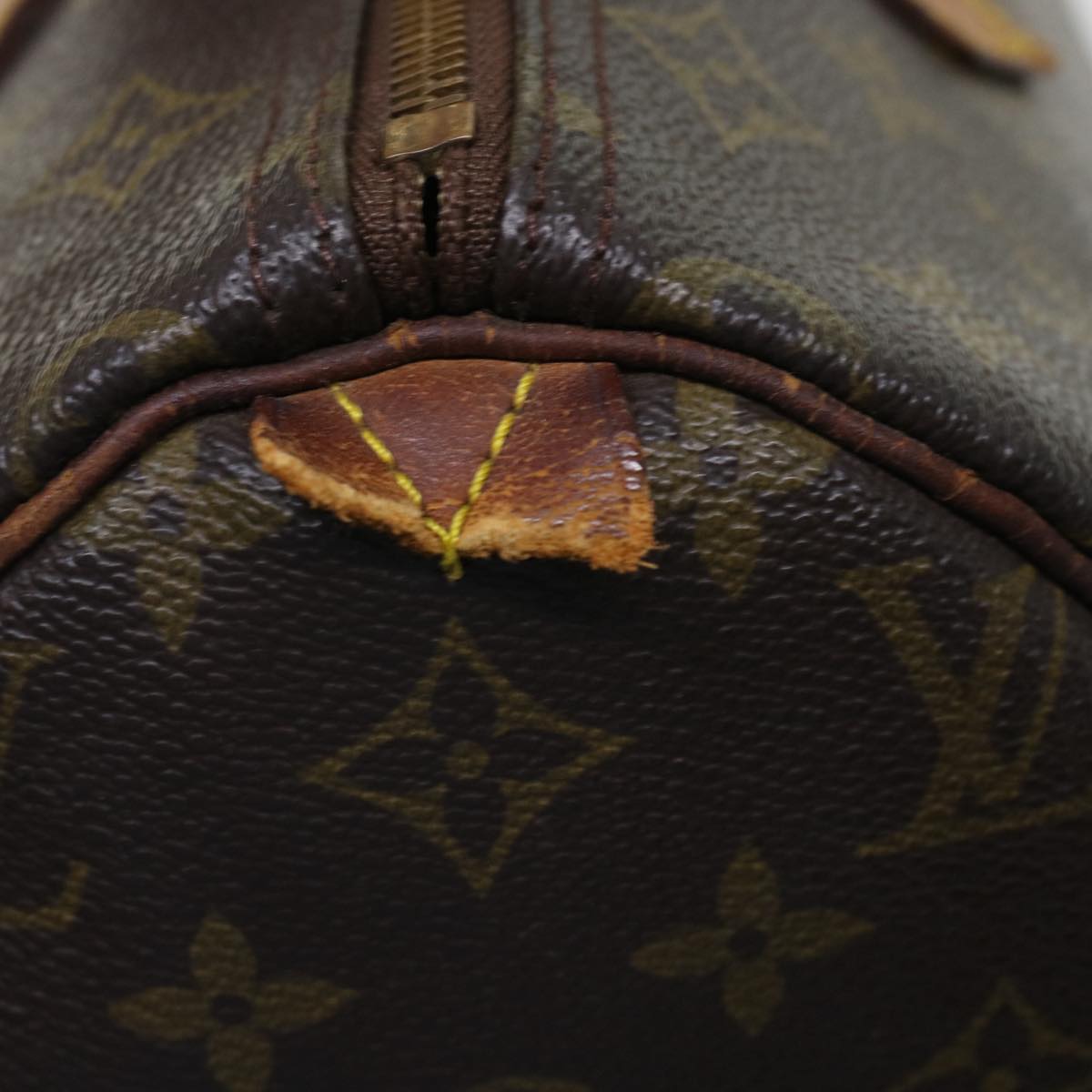 LOUIS VUITTON Monogram Speedy 30 Hand Bag M41526 LV 46045
