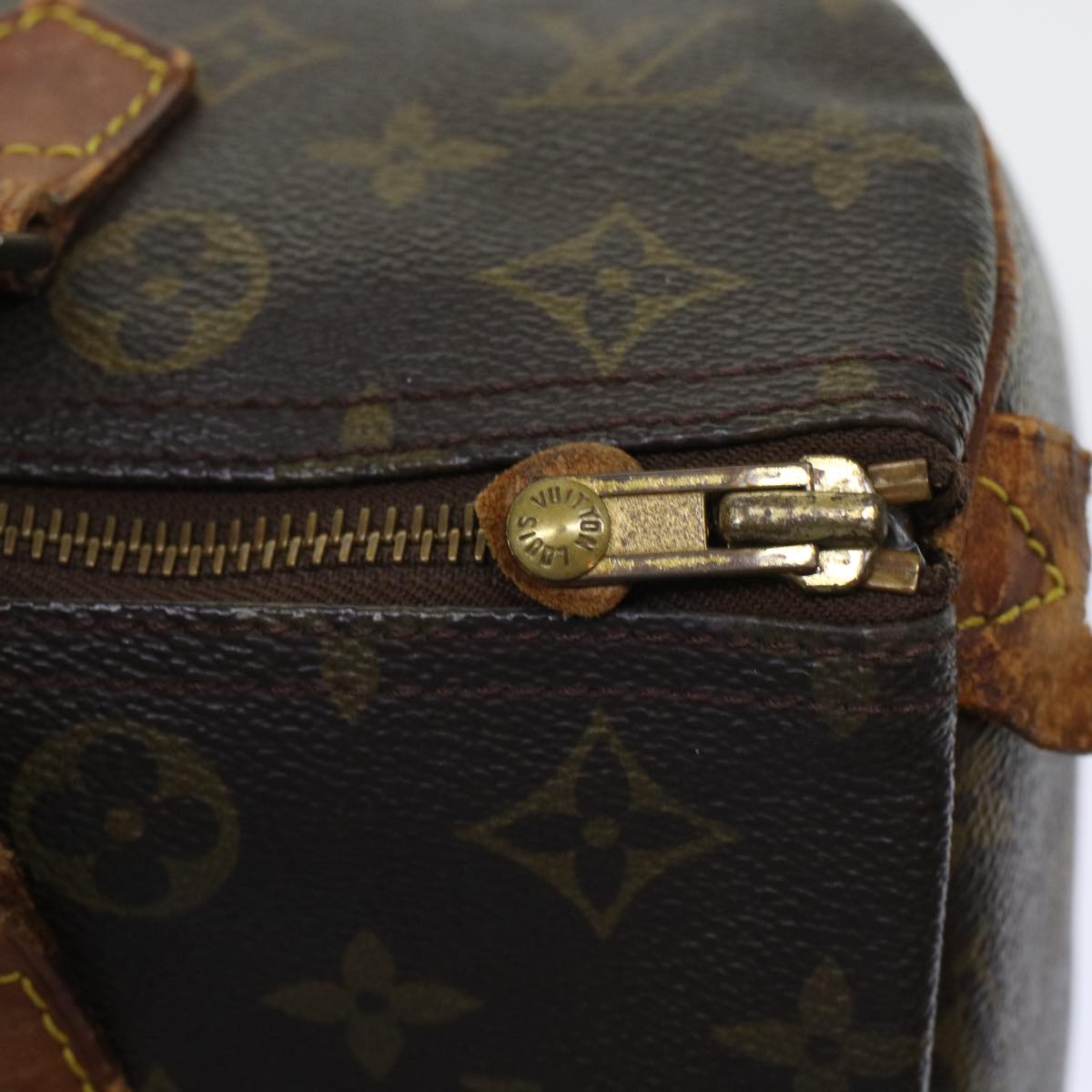 LOUIS VUITTON Monogram Speedy 30 Hand Bag M41526 LV 46045