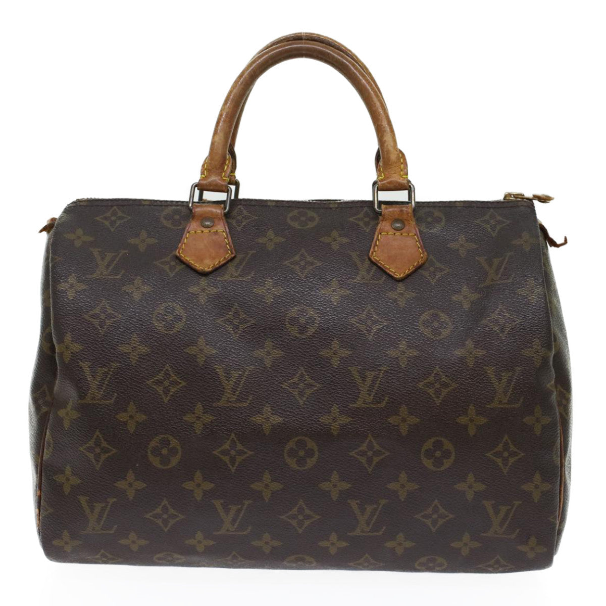 LOUIS VUITTON Monogram Speedy 30 Hand Bag M41526 LV 46045