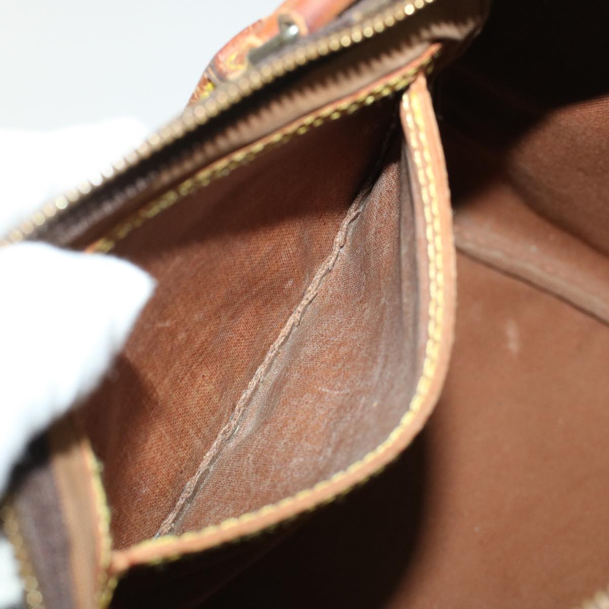 LOUIS VUITTON Monogram Speedy 30 Hand Bag M41526 LV 46045
